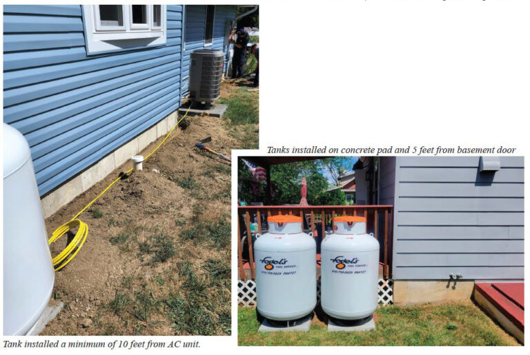 General Guidelines for Propane Tank Placement Indoor Comfort Marketing